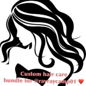 Custom hair care bundle for @rayraycamp01 :)